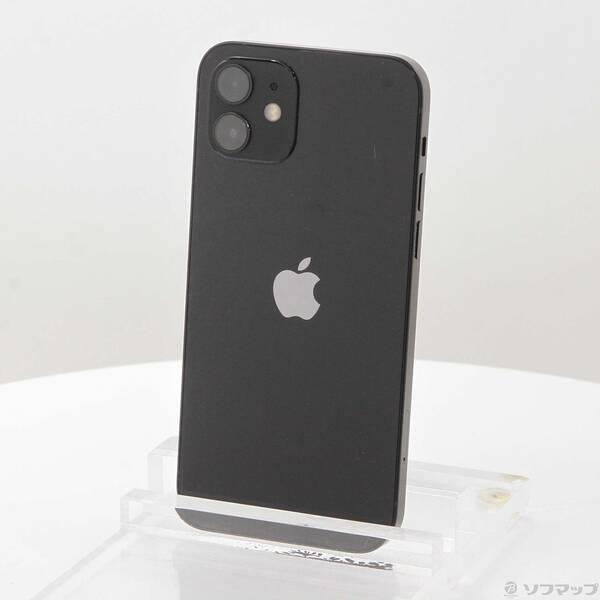 〔中古〕Apple(アップル) iPhone12 64GB ブラック MGHN3J／A SIMフリー〔258-ud〕 | 