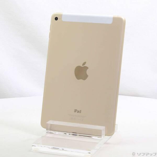 〔中古〕Apple(アップル) iPad mini 4 32GB ゴールド NNWG2J／A docomoロック解除SIMフリー〔377-ud〕 | 