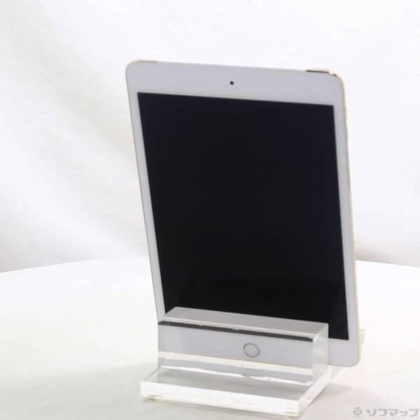 〔中古〕Apple(アップル) iPad mini 4 32GB ゴールド NNWG2J／A docomoロック解除SIMフリー〔377-ud〕 |  | 02