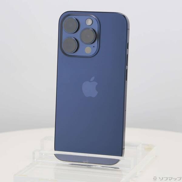 〔中古〕Apple(アップル) iPhone15 Pro 256GB ブルーチタニウム MTUG3J／A SIMフリー〔352-ud〕 | 