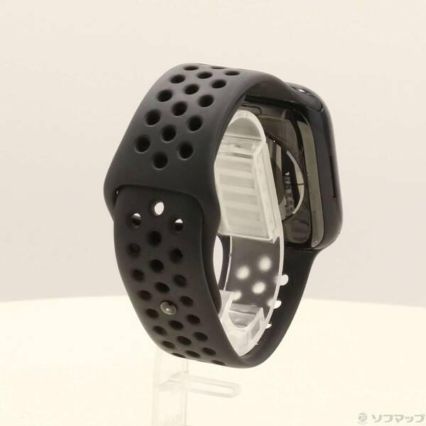〔中古〕Apple(アップル) Apple Watch Series 7 Nike GPS 45mm ミッドナイトアルミニウムケース アンスラサイト／ブラックNikeスポーツバンド〔276-ud〕 |  | 02