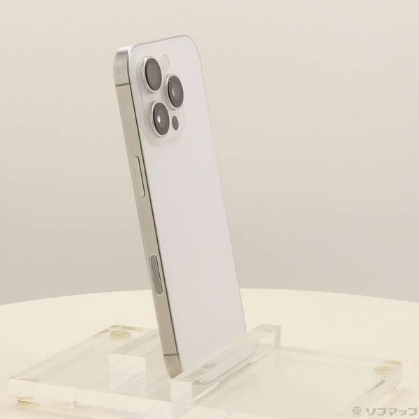 〔中古〕Apple(アップル) iPhone16 Pro 256GB ホワイトチタニウム MYN13J／A SIMフリー〔262-ud〕 |  | 03