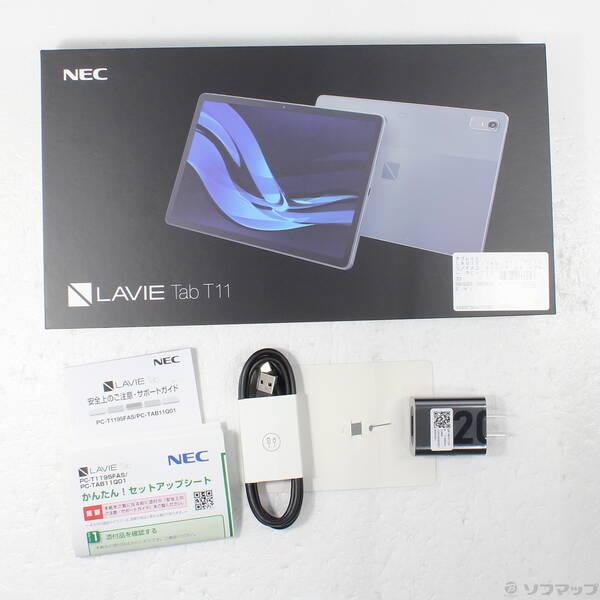 〔中古〕NEC(エヌイーシー) LAVIE Tab T11 T1195／FAS 256GB ストームグレー PC-T1195FAS Wi-Fi〔262-ud〕 |  | 04