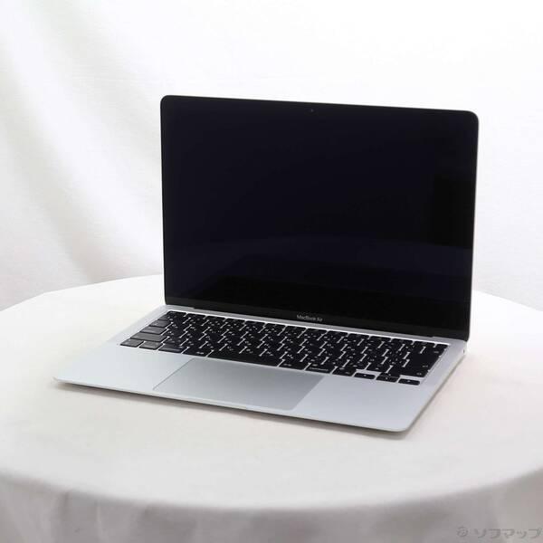 〔中古〕Apple(アップル) MacBook Air 13.3-inch Late-2020 MGN93J／A Apple M1 8コアCPU_7コアGPU 8GB SSD256GB シルバー 〔15.3 Sequoia〕〔349-ud〕 | 