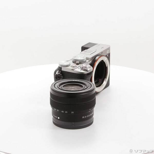 〔中古〕SONY(ソニー) α7C II ズームレンズキット シルバー ILCE-7CM2L S〔196-ud〕 |  | 03