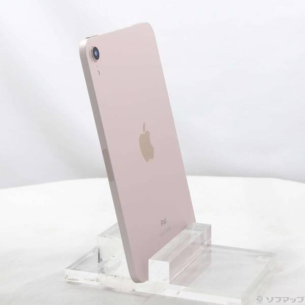 中古】iPad mini 第6世代 64GB ピンク MLWL3J／A Wi-Fi [2133047600396 