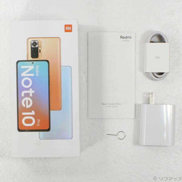 〔中古〕XIAOMI Redmi Note 10 Pro 128GB オニキスグレー REDMINOTE10PRO SIMフリー〔295-ud〕 |  | 04