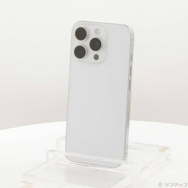 〔中古〕Apple(アップル) iPhone16 Pro 128GB ホワイトチタニウム MYMW3J／A SIMフリー〔377-ud〕 | 