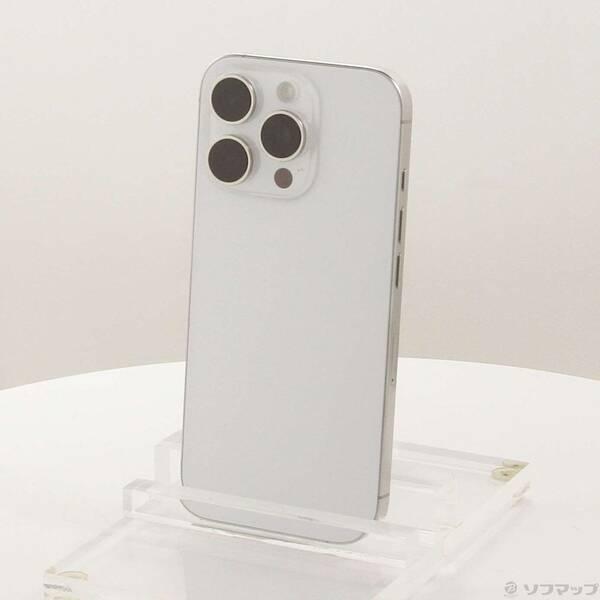 〔中古〕Apple(アップル) iPhone16 Pro 128GB ホワイトチタニウム MYMW3J／A SIMフリー〔198-ud〕 | 
