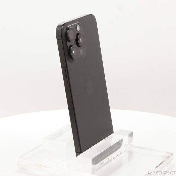 〔中古〕Apple(アップル) iPhone15 Pro Max 256GB ブラックチタニウム MU6P3J／A SIMフリー〔198-ud〕 |  | 03
