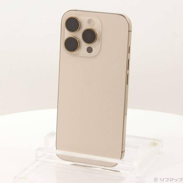 〔中古〕Apple(アップル) iPhone16 Pro 128GB デザートチタニウム MYMX3J／A SIMフリー〔251-ud〕 | 