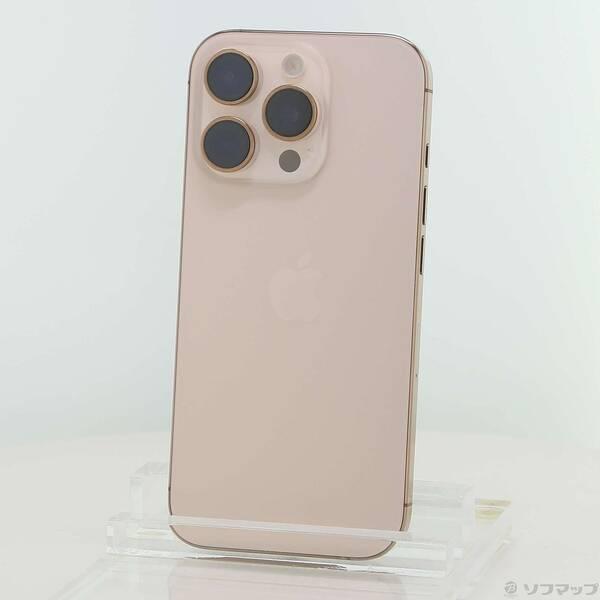 〔中古〕Apple(アップル) iPhone16 Pro 256GB デザートチタニウム MYN23J／A SIMフリー〔377-ud〕 | 