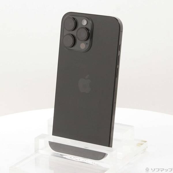〔中古〕Apple(アップル) iPhone16 Pro Max 256GB ブラックチタニウム MYWG3J／A SIMフリー〔258-ud〕 | 