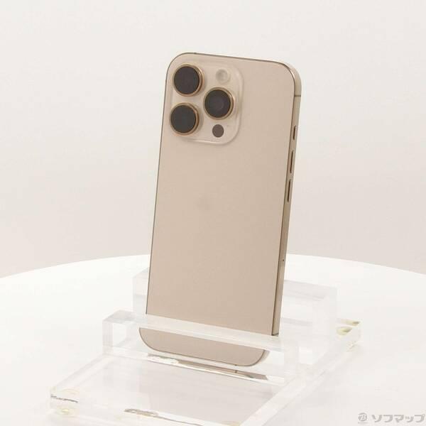 〔中古〕Apple(アップル) iPhone16 Pro 256GB デザートチタニウム MYN23J／A SIMフリー〔348-ud〕 | 