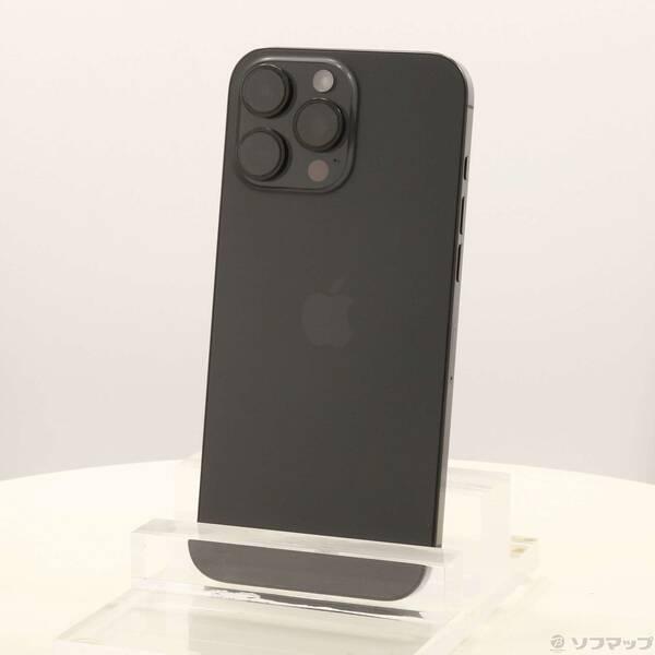 〔中古〕Apple(アップル) iPhone16 Pro Max 1TB ブラックチタニウム MYWQ3J／A SIMフリー〔198-ud〕 | 