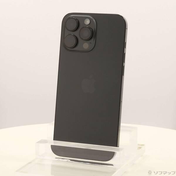〔中古〕Apple(アップル) iPhone16 Pro Max 1TB ブラックチタニウム MYWQ3J／A SIMフリー〔198-ud〕 | 