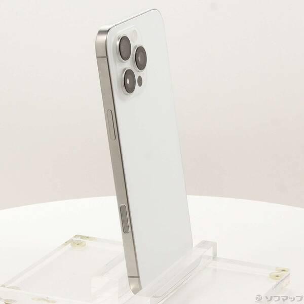 〔中古〕Apple(アップル) iPhone16 Pro Max 256GB ホワイトチタニウム MYWH3J／A SIMフリー〔348-ud〕 |  | 03