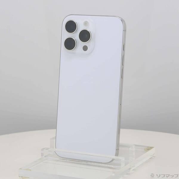 〔中古〕Apple(アップル) iPhone16 Pro Max 256GB ホワイトチタニウム MYWH3J／A SIMフリー〔198-ud〕 | 