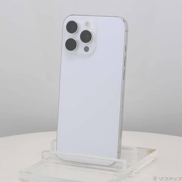 〔中古〕Apple(アップル) iPhone16 Pro Max 256GB ホワイトチタニウム MYWH3J／A SIMフリー〔348-ud〕 | 