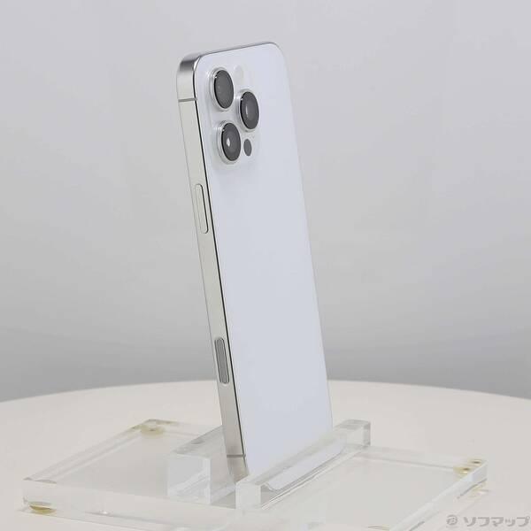〔中古〕Apple(アップル) iPhone16 Pro Max 256GB ホワイトチタニウム MYWH3J／A SIMフリー〔348-ud〕 |  | 03