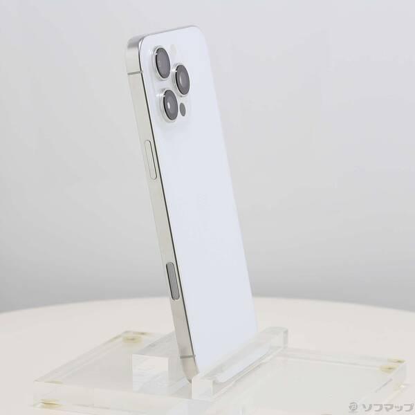 〔中古〕Apple(アップル) iPhone16 Pro Max 256GB ホワイトチタニウム MYWH3J／A SIMフリー〔368-ud〕 |  | 03