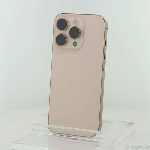 〔中古〕Apple(アップル) iPhone16 Pro 128GB デザートチタニウム MYMX3J／A SIMフリー〔269-ud〕 | 