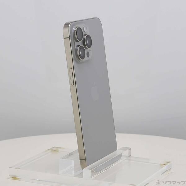 〔中古〕Apple(アップル) iPhone15 Pro Max 256GB ナチュラルチタニウム MU6R3J／A SIMフリー〔269-ud〕 |  | 03