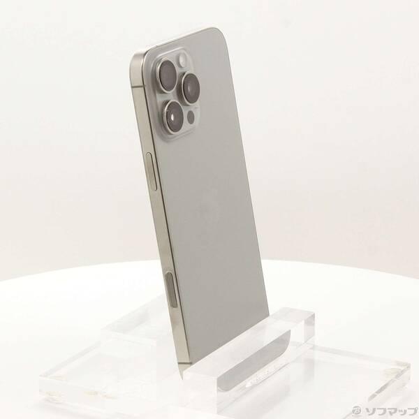 〔中古〕Apple(アップル) iPhone16 Pro Max 256GB ナチュラルチタニウム MYWK3J／A SIMフリー〔198-ud〕 |  | 03