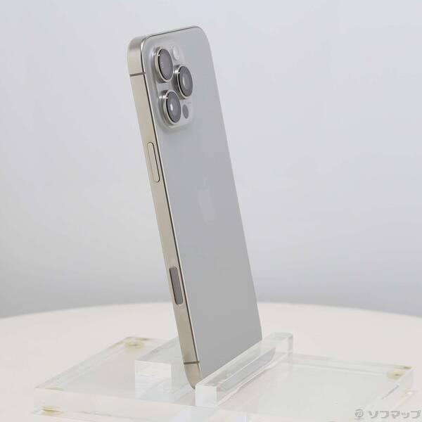 〔中古〕Apple(アップル) iPhone16 Pro Max 256GB ナチュラルチタニウム MYWK3J／A SIMフリー〔269-ud〕 |  | 03