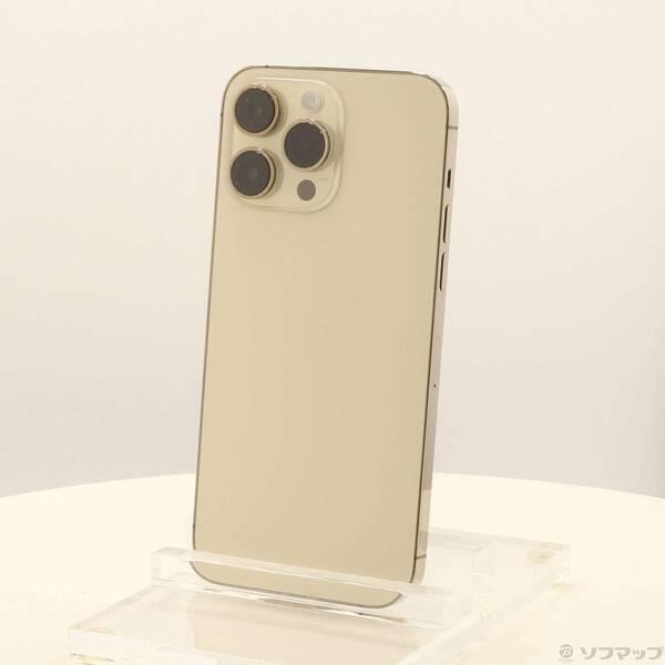 〔中古〕Apple(アップル) iPhone14 Pro Max 128GB ゴールド MQ983J／A SIMフリー〔198-ud〕 | 