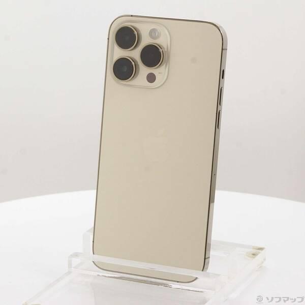 〔中古〕Apple(アップル) iPhone14 Pro Max 128GB ゴールド MQ983J／A SIMフリー〔295-ud〕 | 