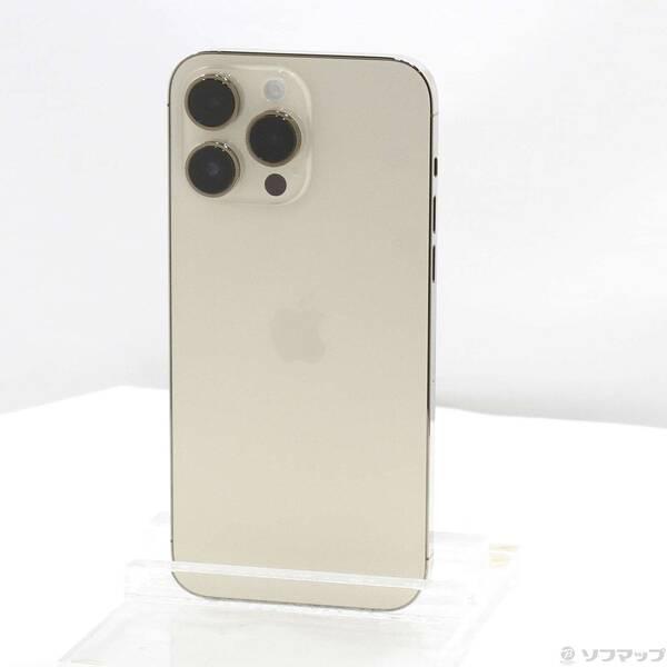 〔中古〕Apple(アップル) iPhone14 Pro Max 1TB ゴールド MQ9M3J／A SIMフリー〔196-ud〕 | 