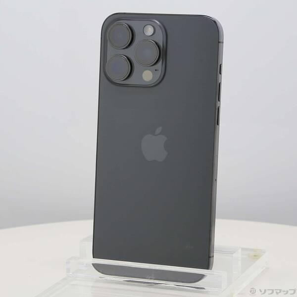 〔中古〕Apple(アップル) iPhone15 Pro Max 256GB ブラックチタニウム MU6P3J／A SIMフリー〔258-ud〕 | 
