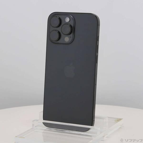 〔中古〕Apple(アップル) iPhone16 Pro Max 256GB ブラックチタニウム MYWG3J／A SIMフリー〔269-ud〕 | 