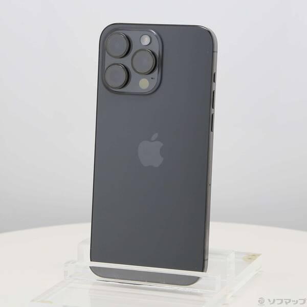 〔中古〕Apple(アップル) iPhone15 Pro Max 512GB ブラックチタニウム MU6U3J／A SIMフリー〔295-ud〕 | 