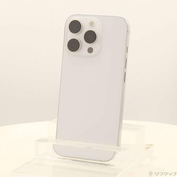〔中古〕Apple(アップル) iPhone16 Pro 128GB ホワイトチタニウム MYMW3J／A SIMフリー〔269-ud〕 | 