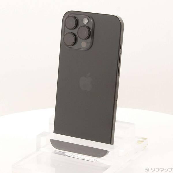〔中古〕Apple(アップル) iPhone16 Pro Max 512GB ブラックチタニウム MYWL3J／A SIMフリー〔198-ud〕 | 