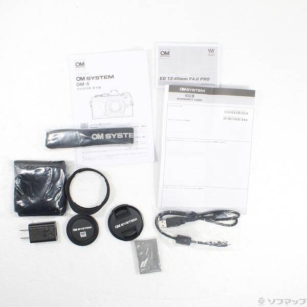 〔中古〕OM SYSTEM 〔展示品〕 OM-5 12-45mm PRO レンズキット シルバー〔262-ud〕 |  | 05
