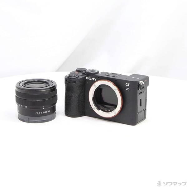〔中古〕SONY(ソニー) 〔展示品〕 α7C II ズームレンズキット ブラック ILCE-7CM2L〔251-ud〕 | 