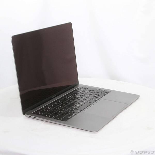 〔中古〕Apple(アップル) MacBook Air 13.3-inch Late-2018 MRE92J／A Core_i5 1.6GHz 16GB SSD256GB スペースグレイ 〔10.15 Catalina〕〔377-ud〕の画像