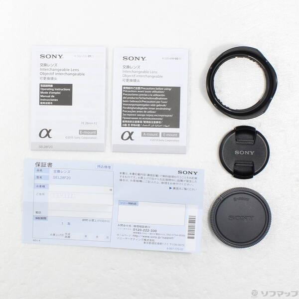 〔中古〕SONY(ソニー) 〔展示品〕 FE 28mm F2 SEL28F20〔297-ud〕 |  | 04