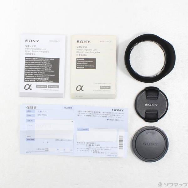 〔中古〕SONY(ソニー) 〔展示品〕 FE 28-70mm F3.5-5.6 OSS SEL2870〔198-ud〕 |  | 04