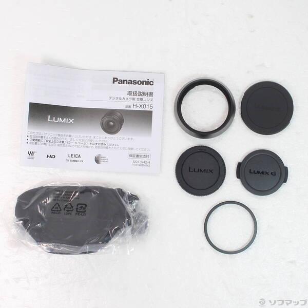〔中古〕Panasonic(パナソニック) 〔展示品〕 LEICA DG SUMMILUX 15mm F1.7 ASPH H-X015-K〔269-ud〕 |  | 04