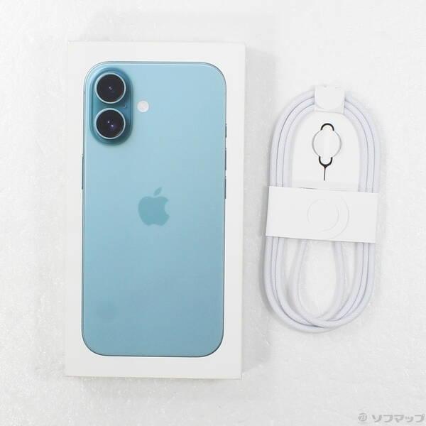 〔中古〕Apple(アップル) iPhone16 128GB ティール MYDV3J／A SIMフリー〔276-ud〕 |  | 04