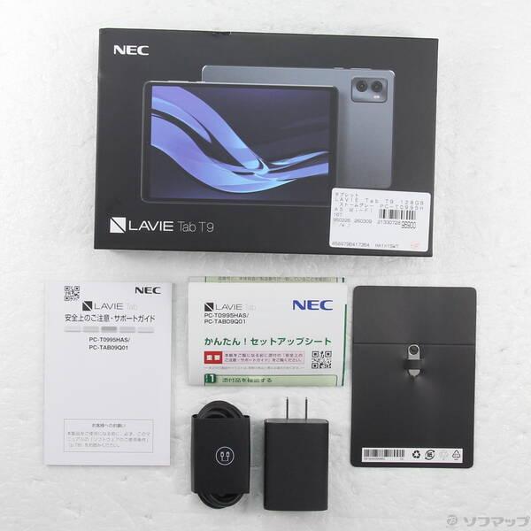 〔中古〕NEC(エヌイーシー) LAVIE Tab T9 128GB ストームグレー PC-T0995HAS Wi-Fi〔198-ud〕 |  | 04