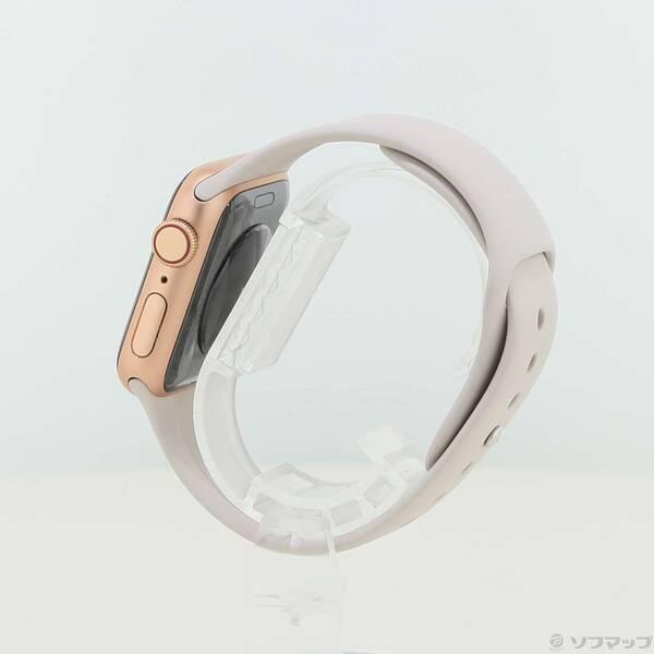〔中古〕Apple(アップル) Apple Watch SE 第1世代 GPS + Cellular 40mm ゴールドアルミニウムケース スターライトスポーツバンド〔344-ud〕 |  | 01