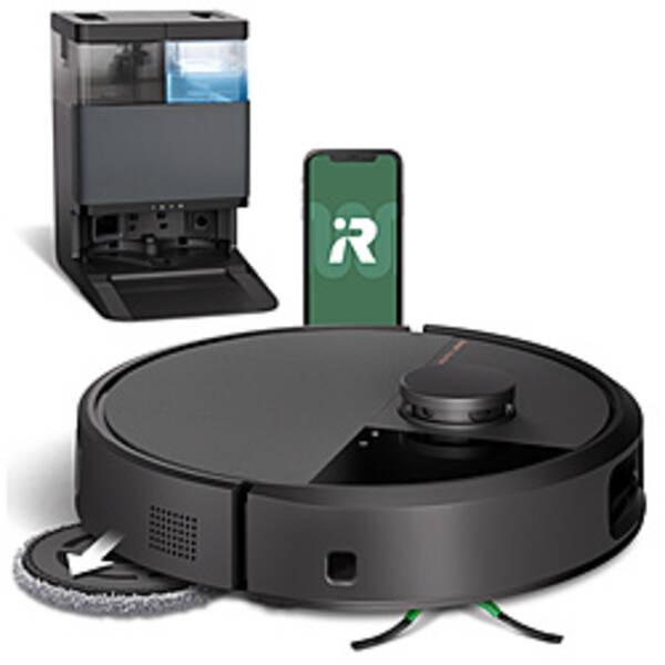 〔中古品〕 〔国内正規品〕 ロボット掃除機 「ルンバ」Plus 505 Combo ロボット+AutoWash 充電ステーション N185060 ［吸引＋拭くタイプ（水拭き）］〔348-ud〕 | 