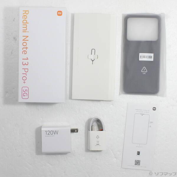 〔中古〕XIAOMI Redmi Note 13 Pro+ 5G 256GB オーロラパープル 24040RA98R SIMフリー〔258-ud〕 |  | 04