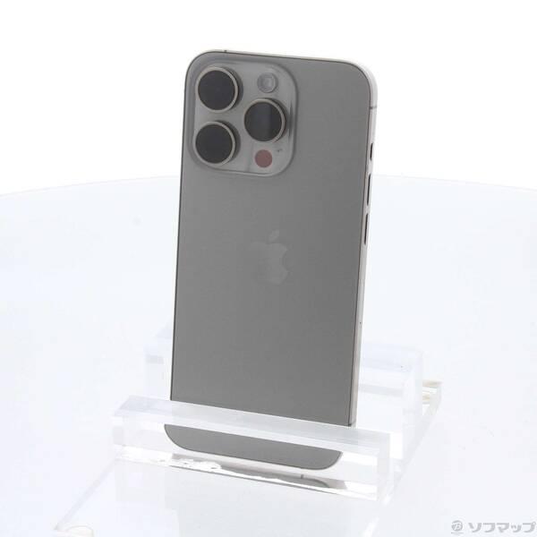 〔中古〕Apple(アップル) iPhone15 Pro 256GB ナチュラルチタニウム MTUF3J／A SIMフリー〔349-ud〕 | 
