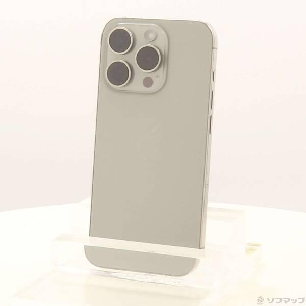〔中古〕Apple(アップル) iPhone15 Pro 128GB ナチュラルチタニウム MTU93J／A SIMフリー〔349-ud〕 | 
